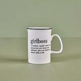 Girlboss Porselen Kupa (250 ml)
