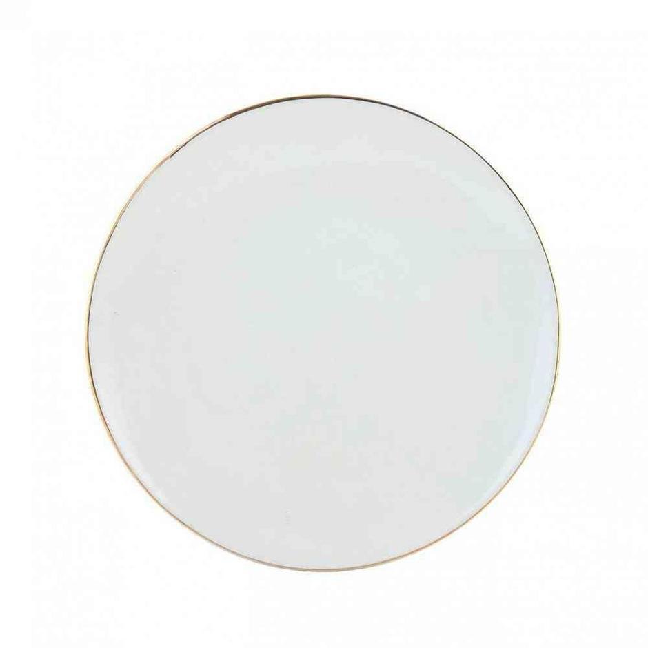  Allure Seramik Servis Tabağı Beyaz (26 cm)