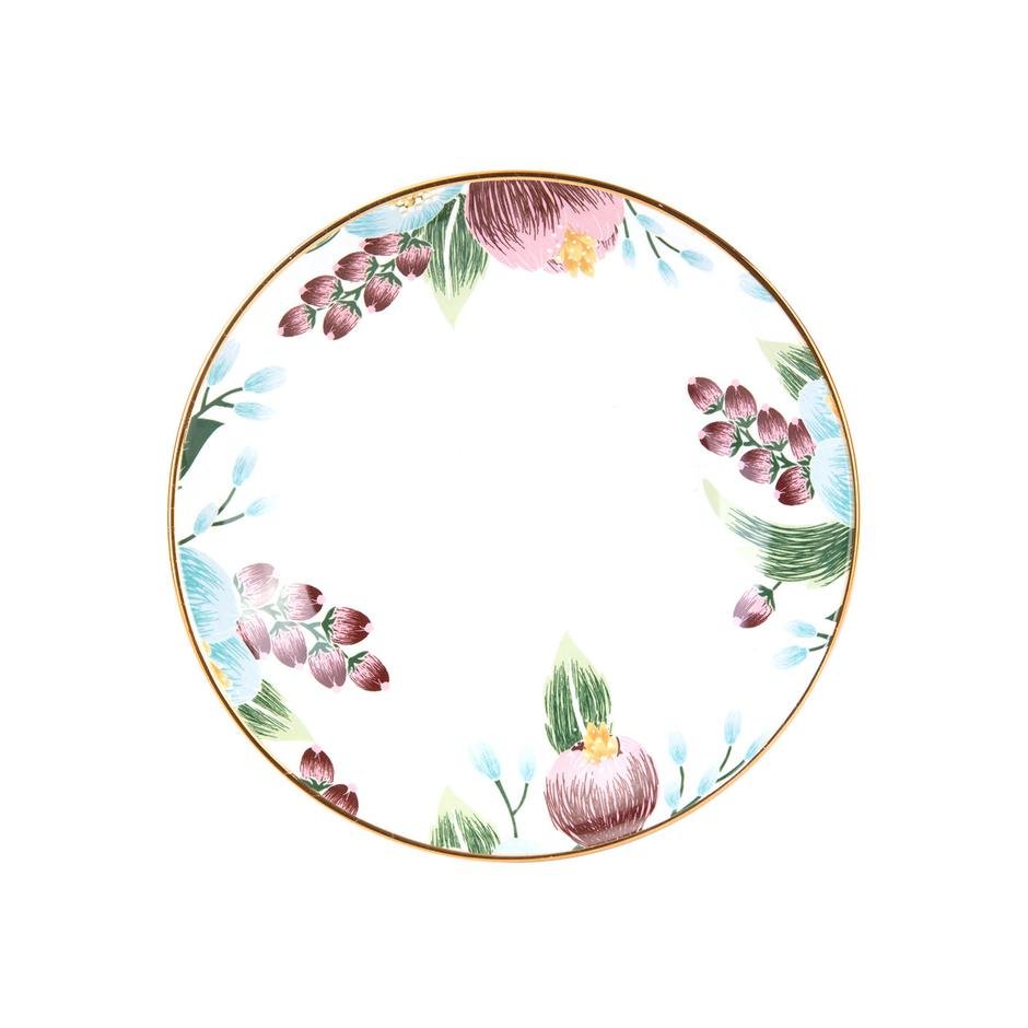  Violeta Seramik Yemek Tabağı 6'lı (21 cm)