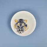 Safari Tiger Porselen Servis Tabağı (26 cm)