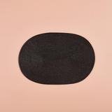 Circum Oval Amerikan Servis Siyah (44x29 cm)
