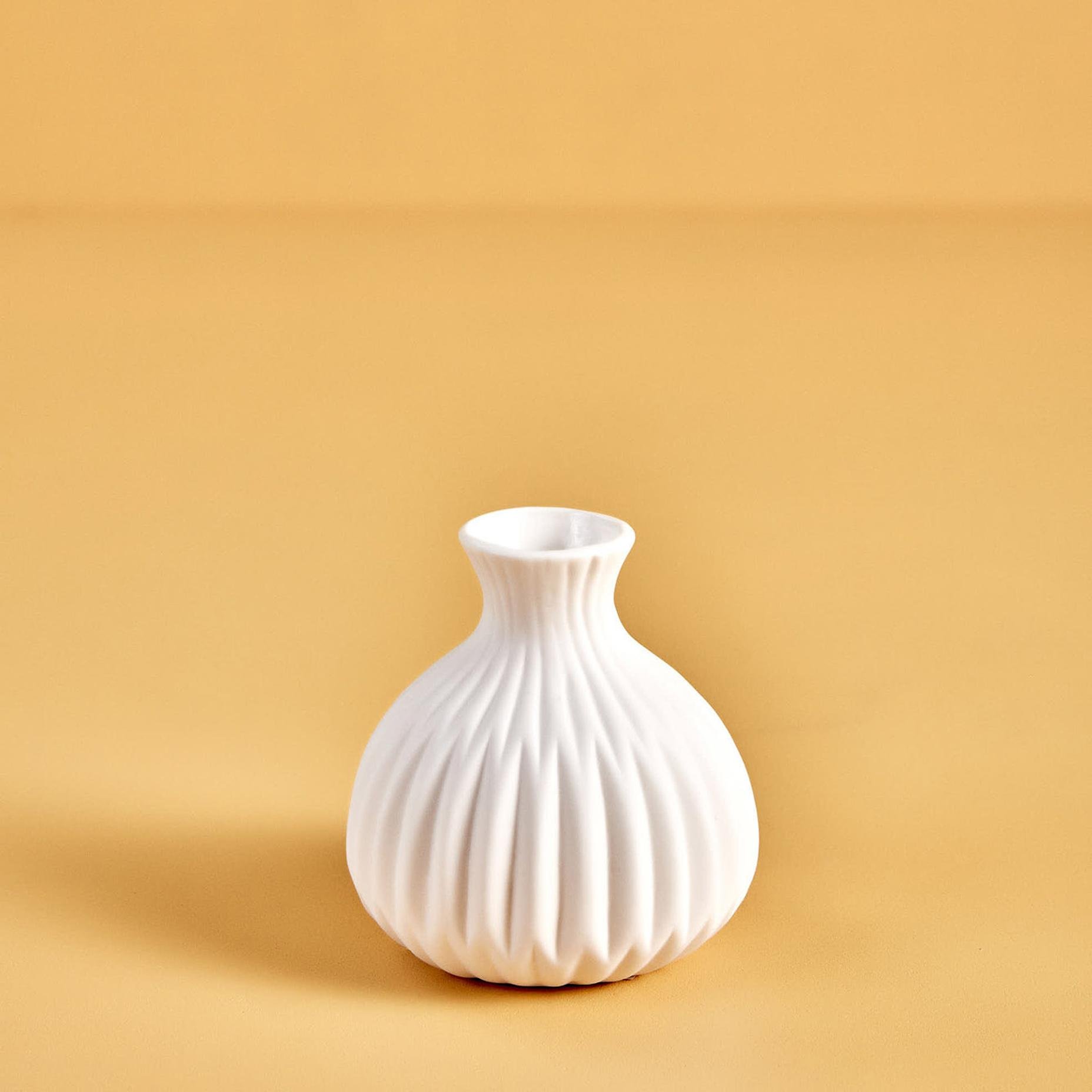 Teskon Vazo Beyaz (11x8 cm)