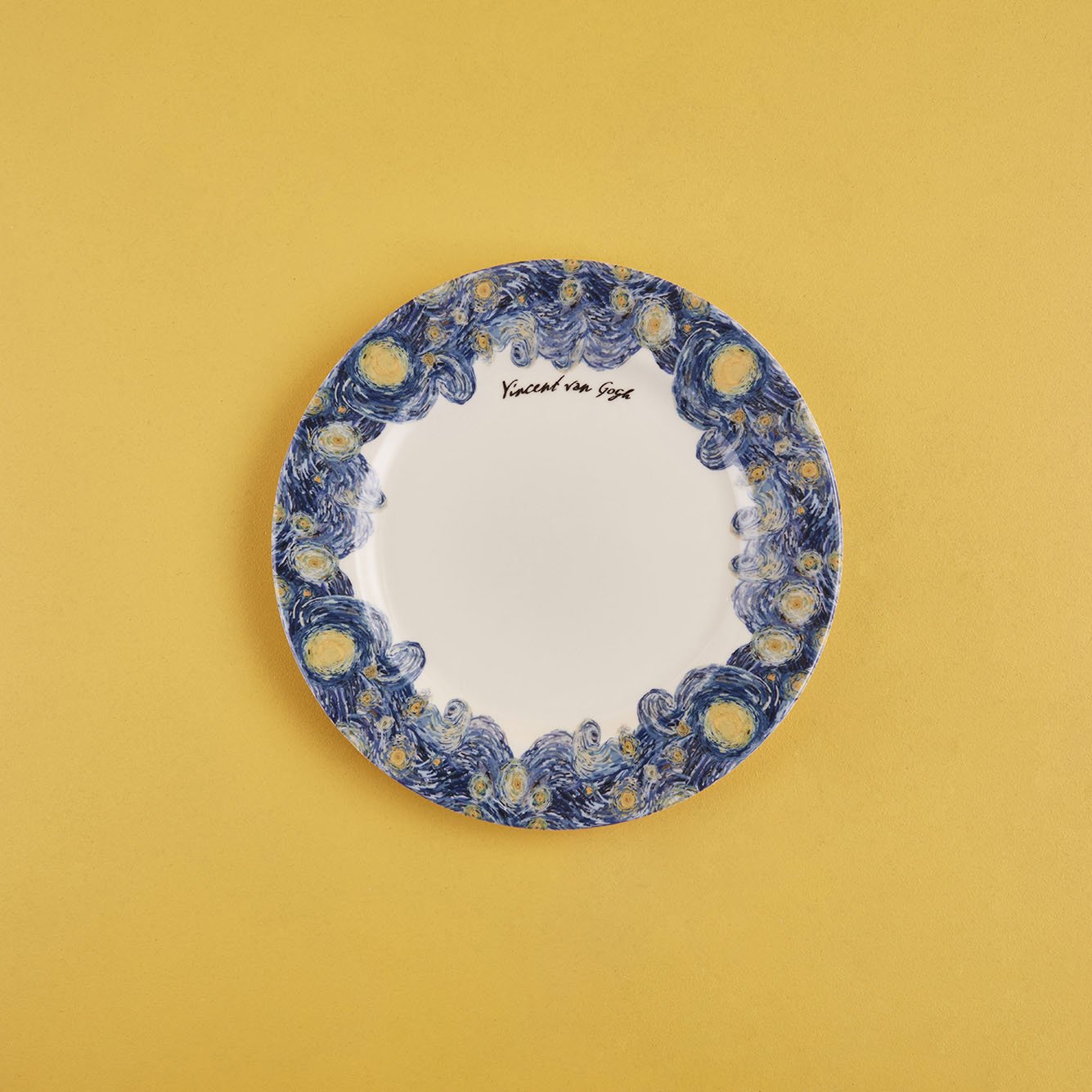 Van Gogh Stoneware Servis Tabağı Mavi (26 cm)