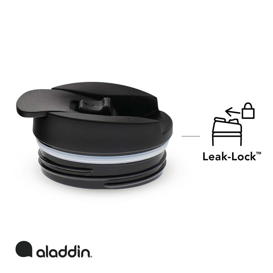 Latte Leak-Lock Paslanmaz Çelik Termos Bardak Siyah (0,25 Lt)