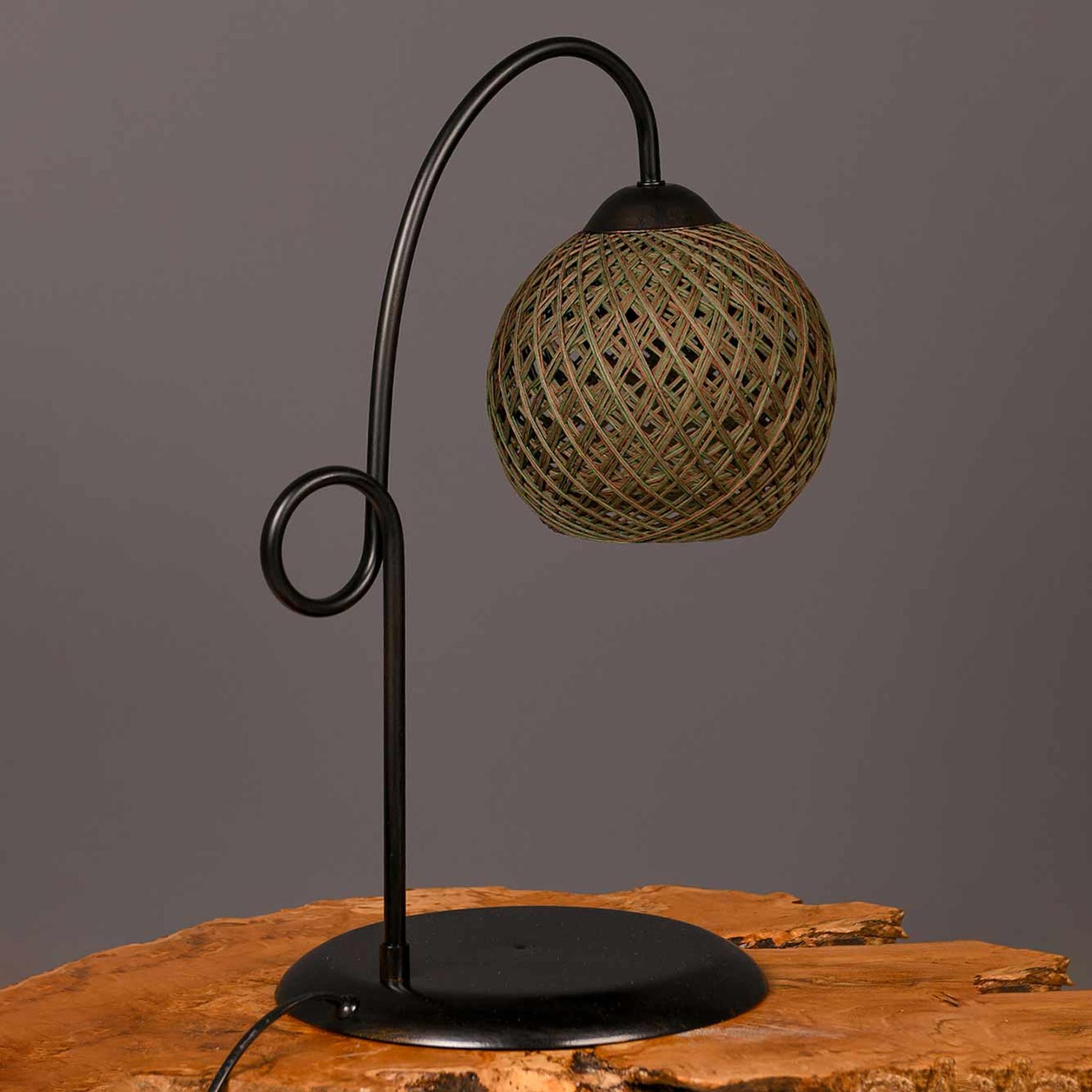 Violet Abajur Kahverengi-Yeşil (45x11 cm)