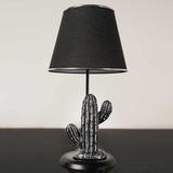 Cactus Abajur Gümüş (15x34 cm)
