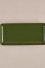  Allure Seramik Sunum Tabağı Yeşil (17x37,5 cm)