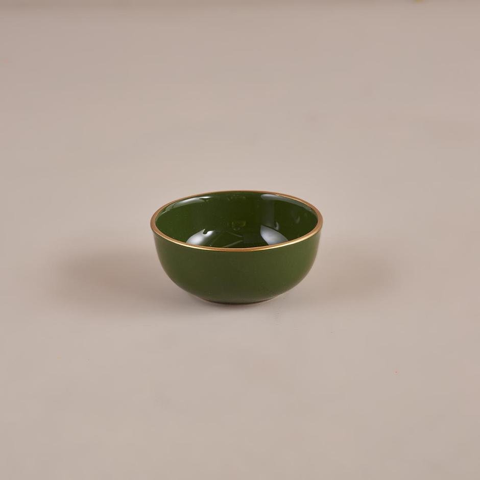  Allure Seramik Çerezlik 4'lü Yeşil (10,5 cm)