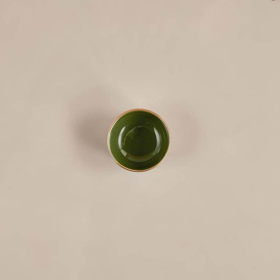  Allure Seramik Çerezlik 4'lü Yeşil (10,5 cm)