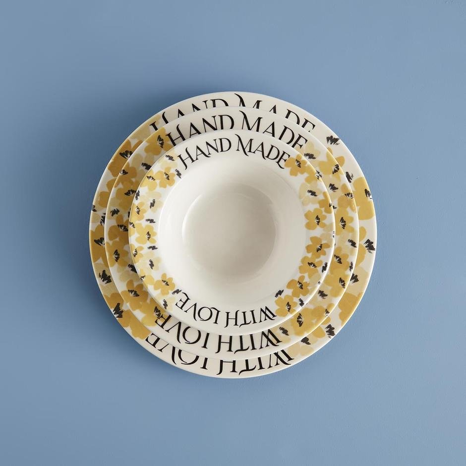  Isadora Stoneware 12 Parça 4 Kişilik Yemek Takımı Sarı