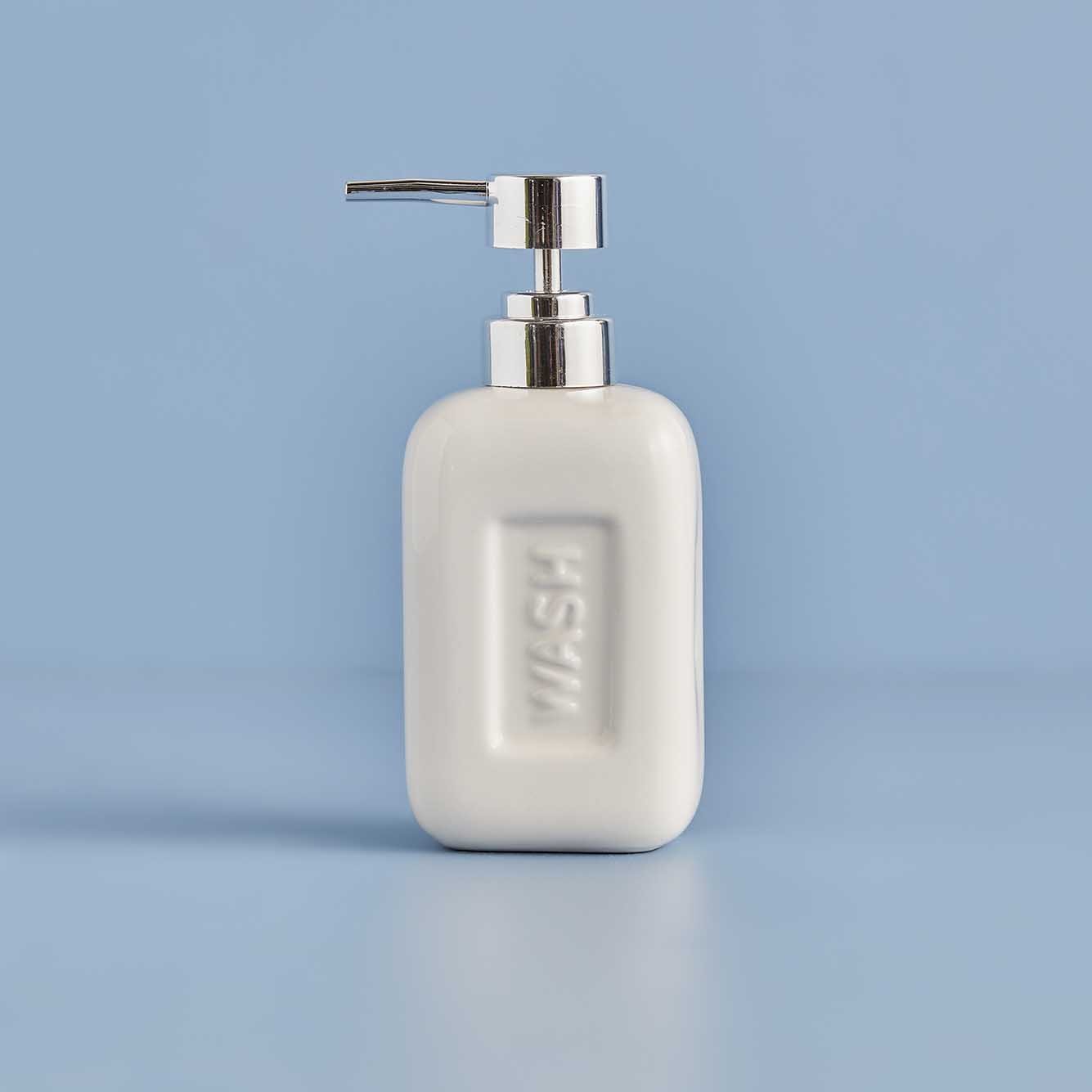 Vasilisi Sıvı Sabunluk Beyaz (7x6x16,5 cm)