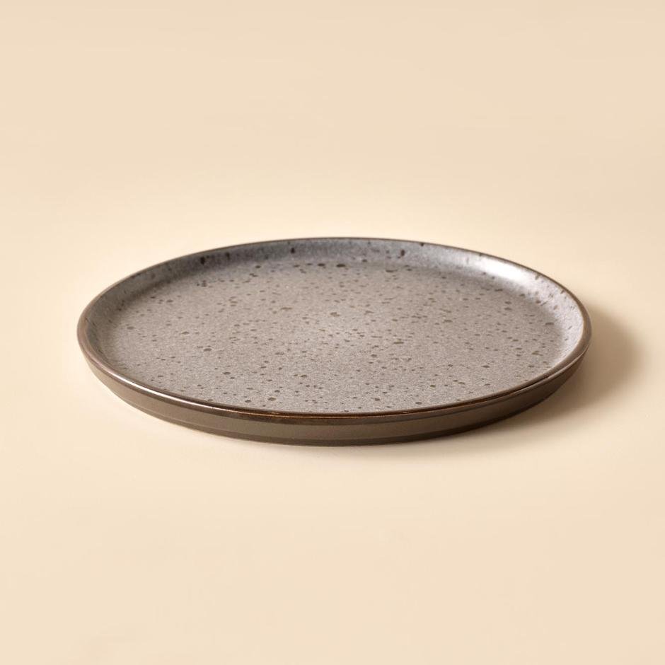  Guarda Stoneware Pasta Tabağı Gri (21 cm)