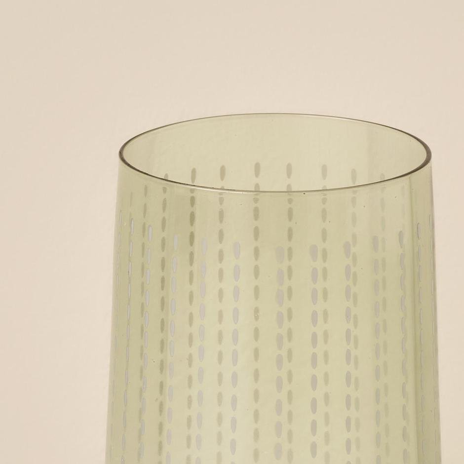  Point Meşrubat Bardağı Seti 6'lı Yeşil (540 cc)