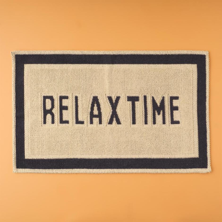  Relax Paspas Takımı Beyaz (60x100 - 50x60 cm)