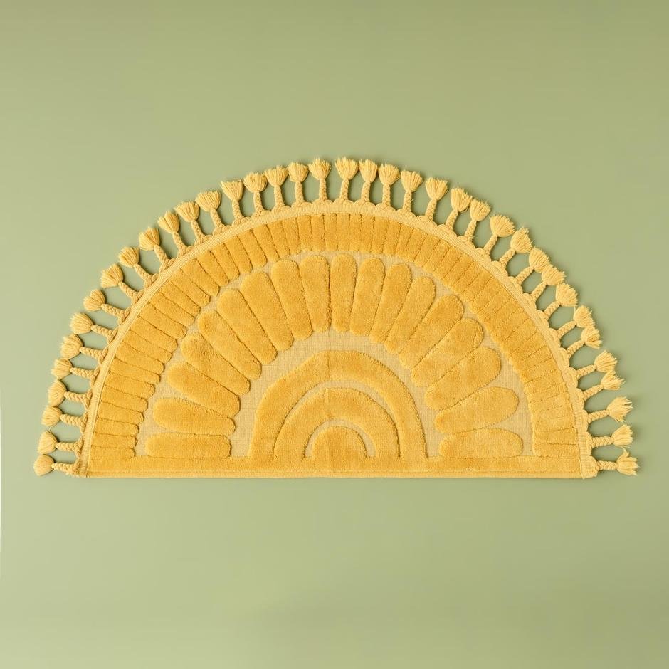  Sunshine Paspas Takımı Hardal (50x100 - 40x60 cm)