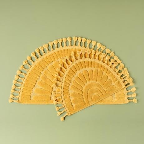 Sunshine Paspas Takımı Hardal (50x100 - 40x60 cm)