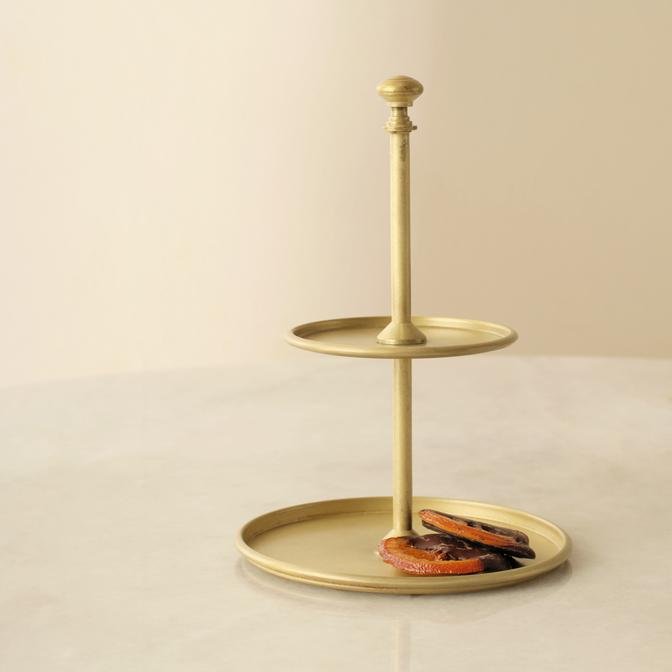 Laye Pasta&Kek Standı Gold (20x14 cm)