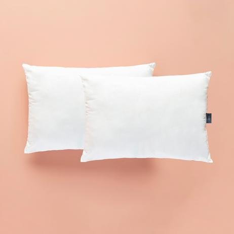 Bella İkili Microfiber Yastık Beyaz (50x70 cm)