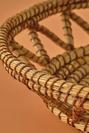  Camila Rattan Dekoratif Tepsi Naturel (35x45x12 cm)