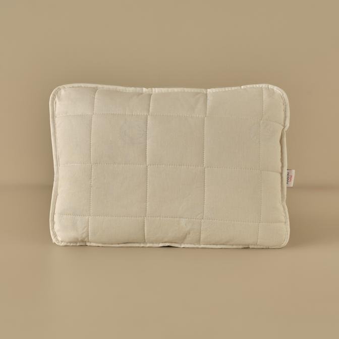 Bebek %100 Pamuk Yastık Beyaz (35x45 cm)