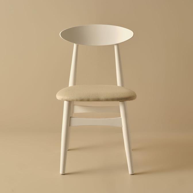 Glaze Sandalye Beyaz (50x55x80 cm)