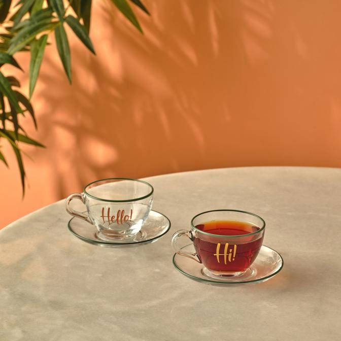 Hello Çay Fincanı Seti 2'li (240 cc)