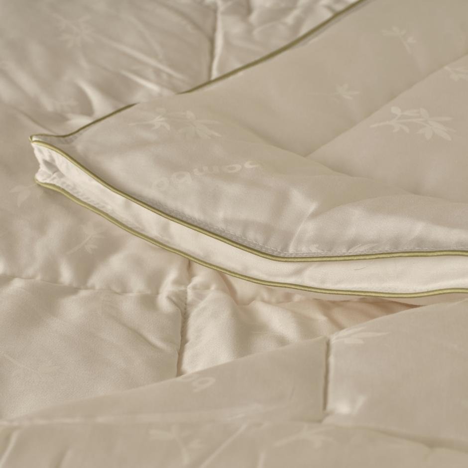  Premium Bambu Çift Kişilik Yorgan Beyaz (195x215 cm)