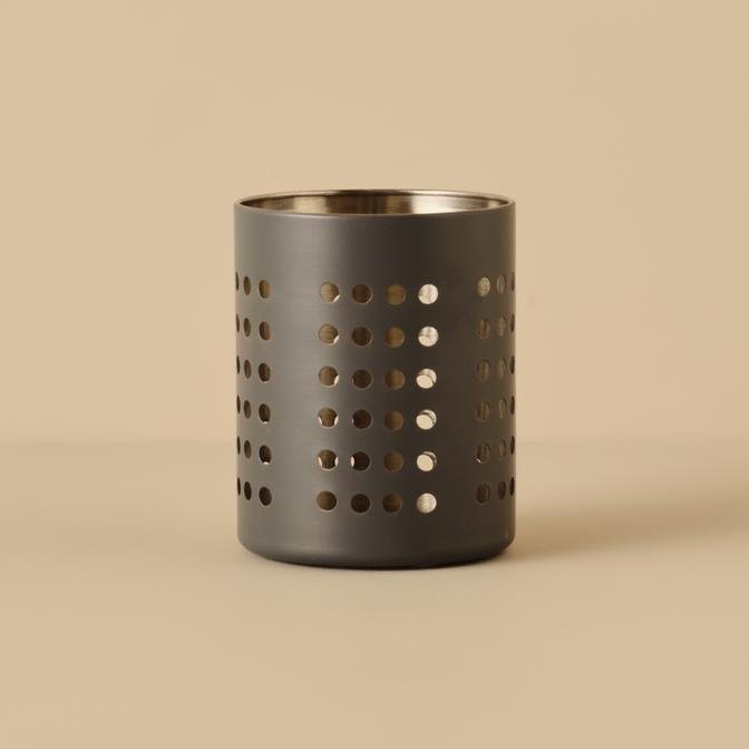 Ronna Çelik Kaşıklık Gri (11x11x13,2 cm)