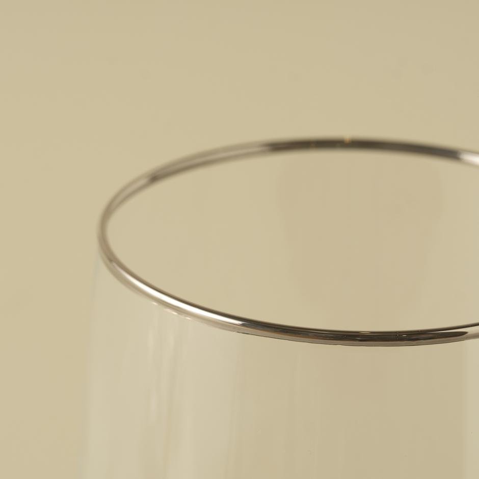  Premium Meşrubat Bardağı 6'lı Silver (365 cc)