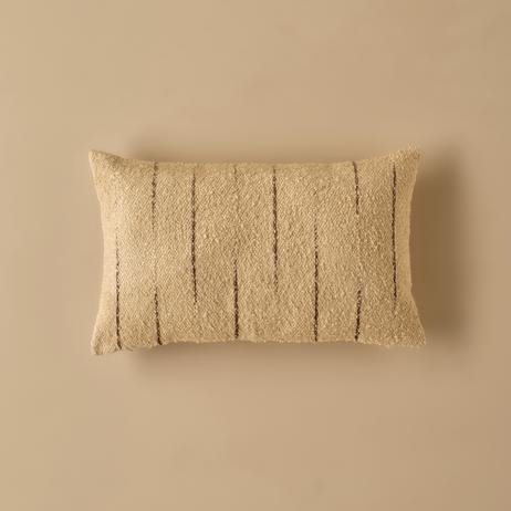 Wool Kırlent Kılıfı Bej (35x50 cm)