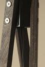  Bella Ahşap Lambader Siyah-Lacivert (40x40x125 cm)
