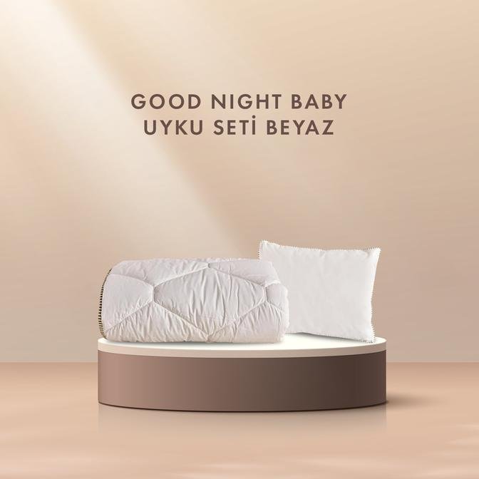Good Night Baby Uyku Seti Beyaz