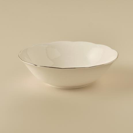 Clover Porselen Salata Kasesi Silver (25 cm)