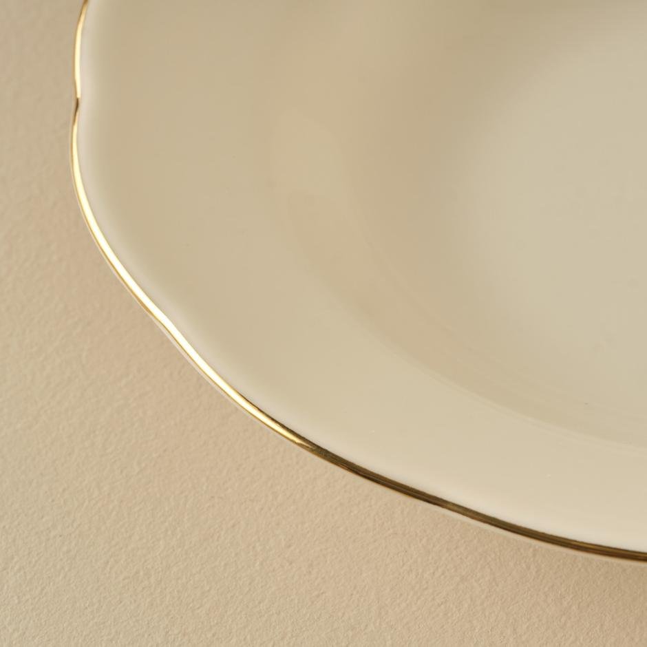  Clover Porselen Salata Kasesi Gold (25 cm)