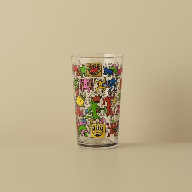 Keith Haring Colored Meşrubat Bardağı (570 cc)