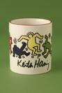  Keith Haring Colored Porselen Kupa (390 cc)