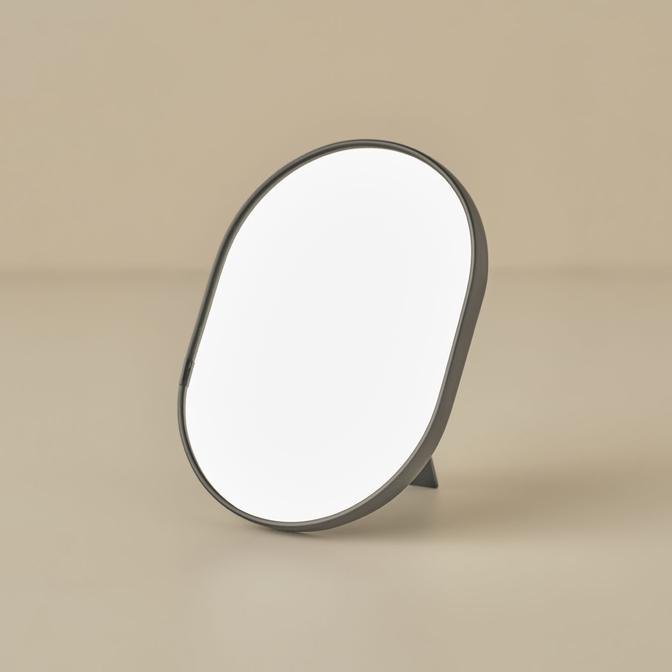 Orva Cam Ayna Siyah (22x16 cm)