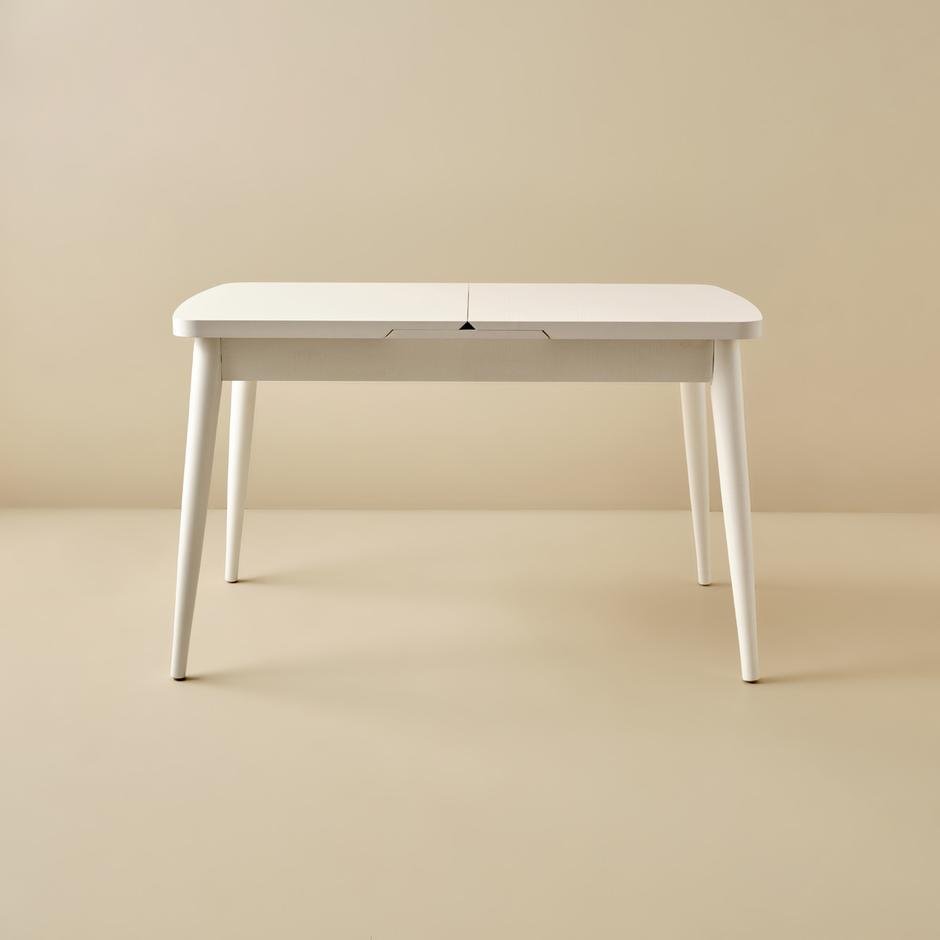  Fly Açılabilir Masa Beyaz (70x127x75 cm)