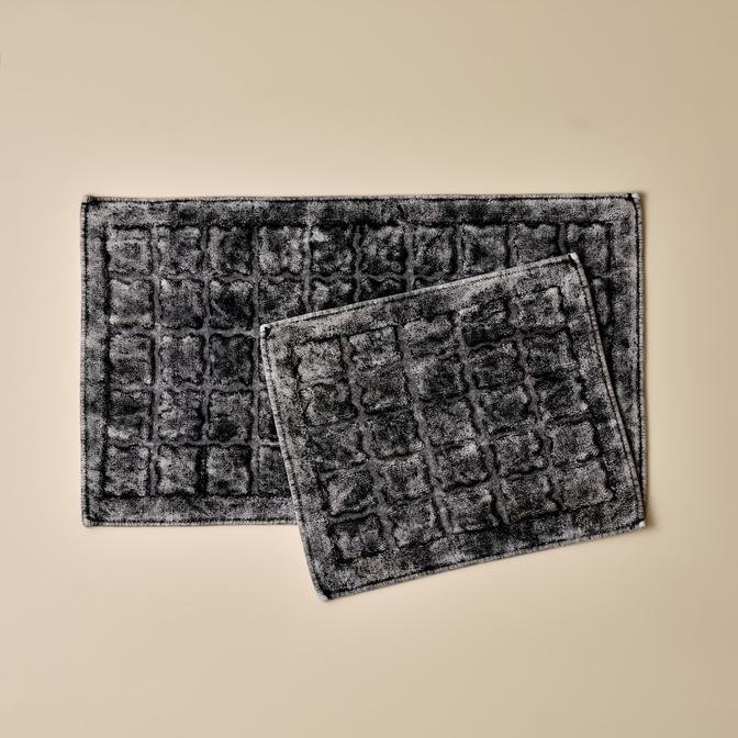 Perla Paspas Takımı Siyah (60x100 - 50x60 cm)