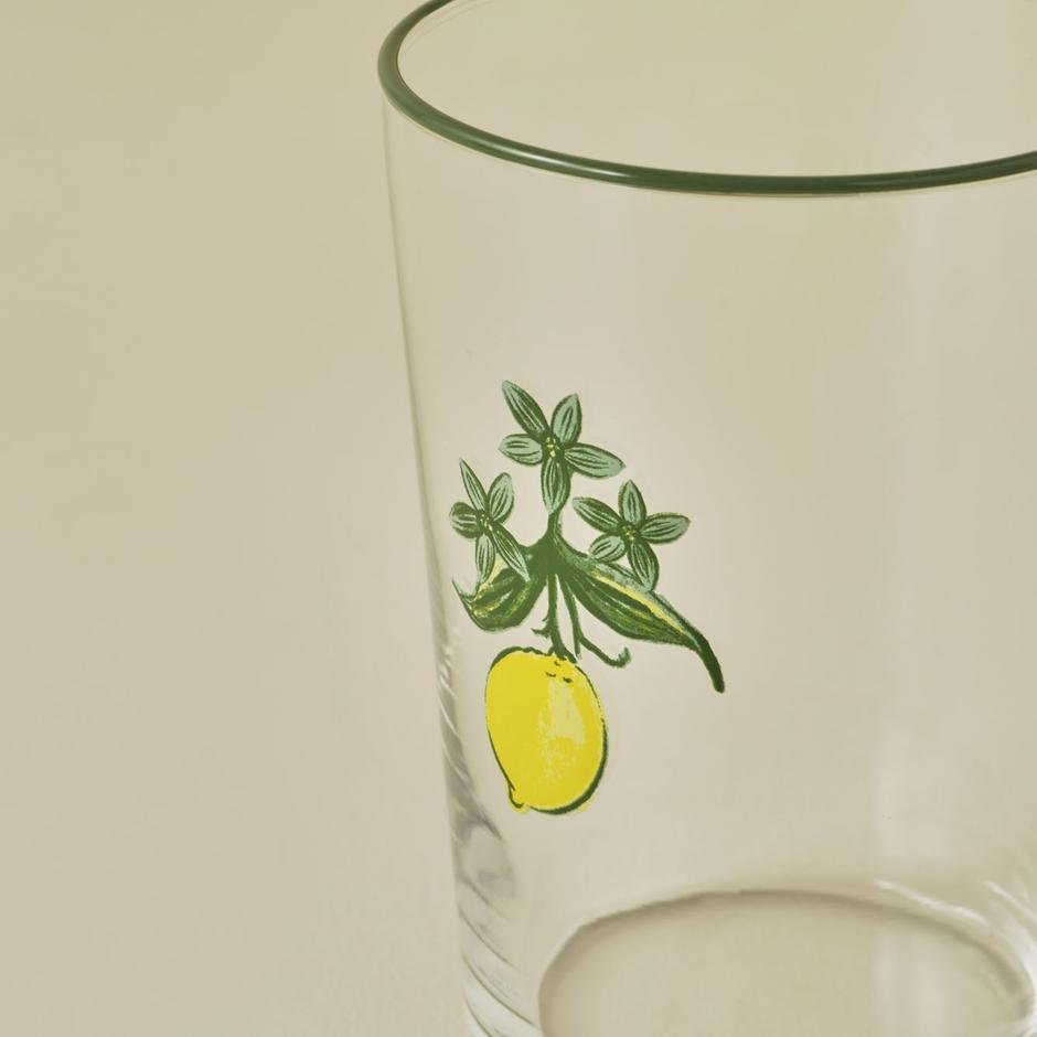  Sicilia Lemon Meşrubat Bardağı Yeşil (510 cc)