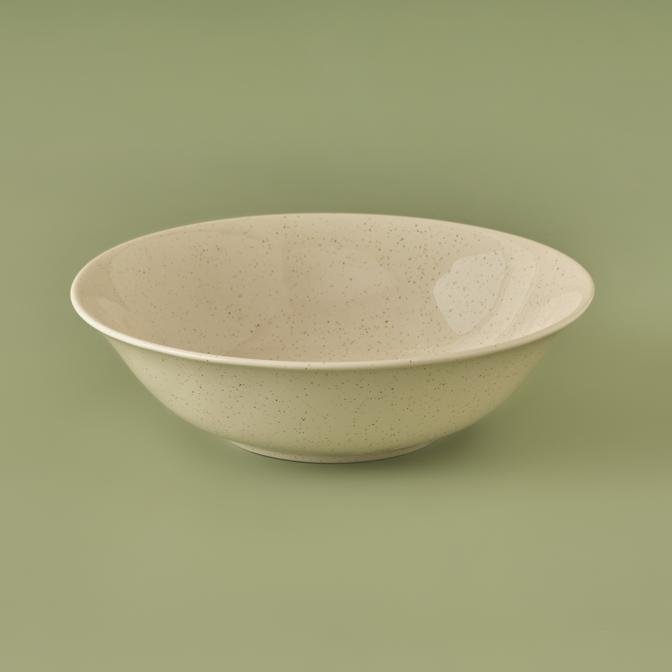 Sand Porselen Salata Kasesi Krem (23 cm)