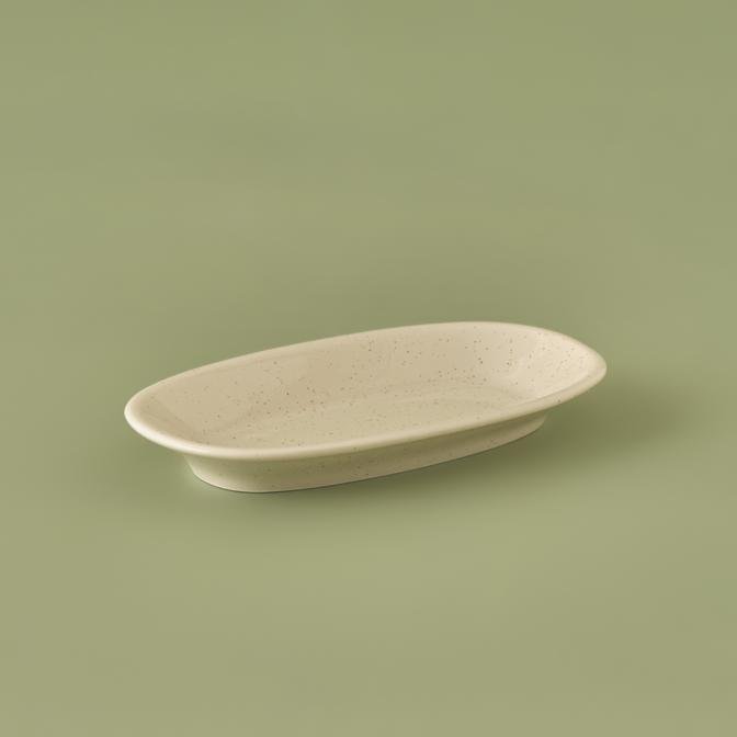 Sand Porselen Sunum Tabağı Krem (19 cm)