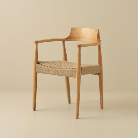 Pierro Sandalye Hasır Oturum Naturel (43x50x43 cm)