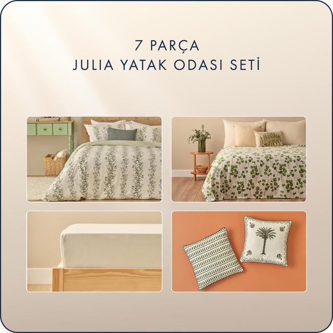 Julia 7 Parça Yatak Odası Seti
