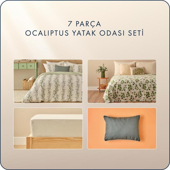 Ocaliptus 7 Parça Yatak Odası Seti