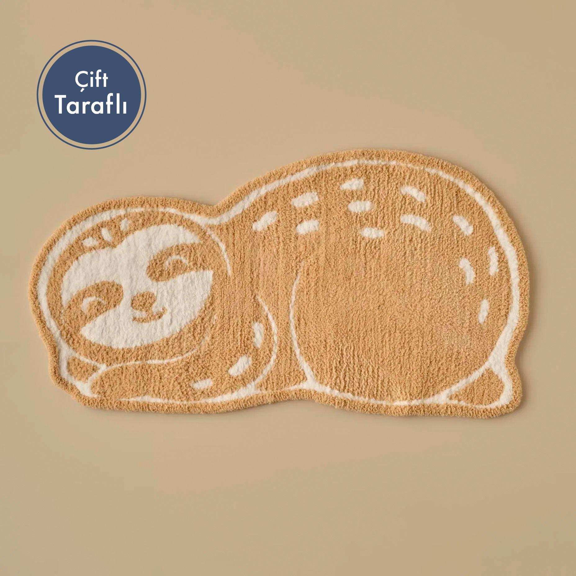 Sloth Kids Kilim Bej (50x95 cm)