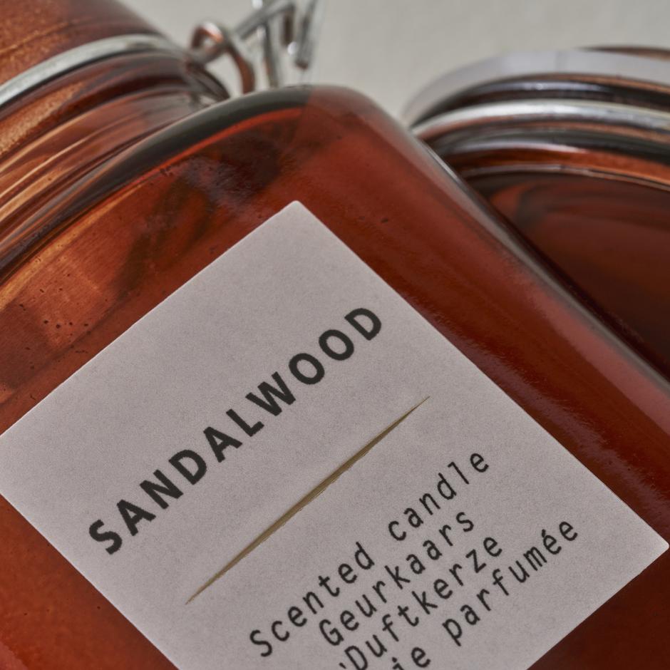  Sandalwood Kokulu Mum Amber (210 gr)