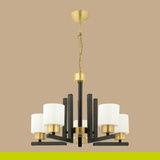 Karya 5'li Avize Gold-Siyah (55x60 cm)