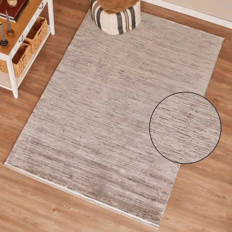 Vedra Modern Halı Gri (100x200 cm)