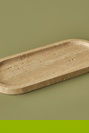  Ephesus Traverten Oval Dekoratif Tabak